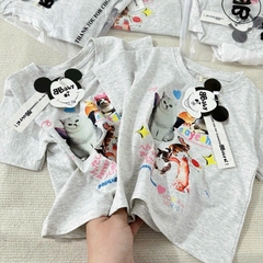 SET ÁO MIX CHÂN VÁY MICKEY XÁM
