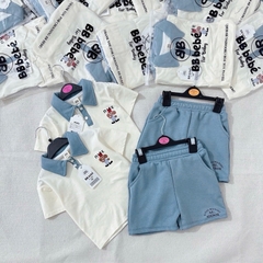 BỘ POLO XANH NICE