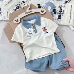 BỘ POLO XANH NICE