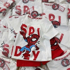 BỘ CỘC TAY SPIDEY QUẦN ĐỎ