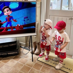 BỘ CỘC TAY SPIDEY QUẦN ĐỎ
