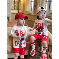 BỘ CỘC TAY SPIDEY QUẦN ĐỎ