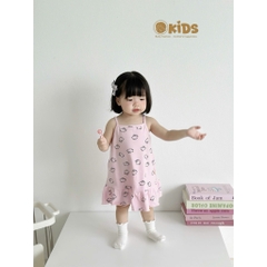 VÁY HAI DÂY KITTY SIÊU XINH CHO BÉ