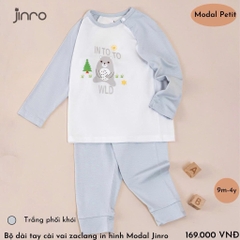 BỘ JINRO DÀI TAY RAGLAN BÉ TRAI