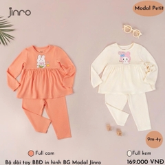 BỘ JINRO DÀI TAY BABYDOLL CHO BÉ