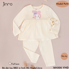BỘ JINRO DÀI TAY BABYDOLL CHO BÉ