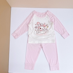 BỘ JINRO DÀI TAY RAGLAN BÉ GÁI