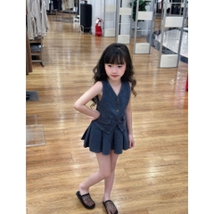 SET BỘ GILE MIX CHÂN VÁY BÒ