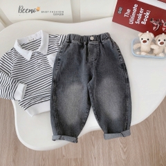 QUẦN JEAN BAGGY BASIC CHO BÉ