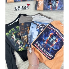 SET 4 ÁO DÀI TAY VŨ TRỤ BRAINROT