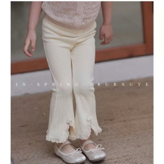 SET 3 QUẦN LOE VIỀN REN CHO BÉ