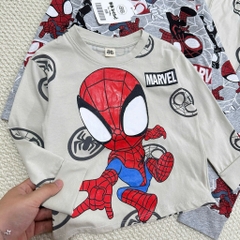 SET 2 BỘ NHỆN DÀI TAY TONE BE XÁM