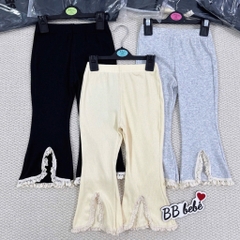 SET 3 QUẦN LOE VIỀN REN CHO BÉ