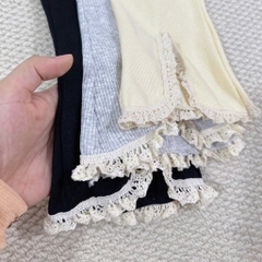 SET 3 QUẦN LOE VIỀN REN CHO BÉ