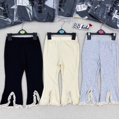 SET 3 QUẦN LOE VIỀN REN CHO BÉ