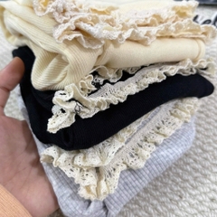 SET 3 QUẦN LOE VIỀN REN CHO BÉ