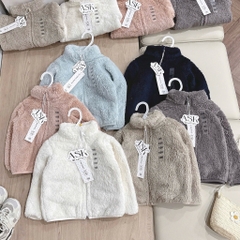 ÁO KHOÁC LÔNG CỔ TRỤ CHO BÉ