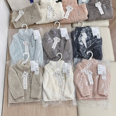 ÁO KHOÁC LÔNG CỔ TRỤ CHO BÉ