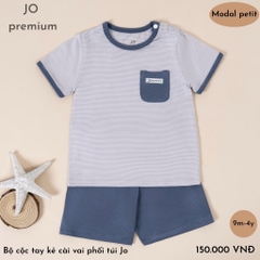 BỘ CỘC TAY JO PREMIUM MODAL PETIT BÉ TRAI