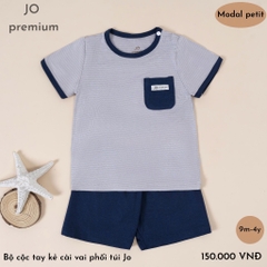 BỘ CỘC TAY JO PREMIUM MODAL PETIT BÉ TRAI