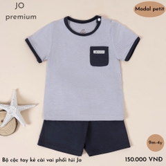 BỘ CỘC TAY JO PREMIUM MODAL PETIT BÉ TRAI