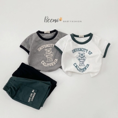 BỘ COTTON GẤU CANIFONIA CHO BÉ