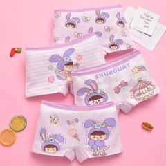 SET 4 QUẦN CHIP ĐÙI COTTON CHO BÉ