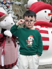 ÁO NỈ GIÁNG SINH SCE KIDS CHO BÉ