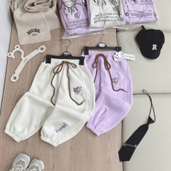 SET 2 QUẦN NỈ THÊU KUROMI CHO BÉ