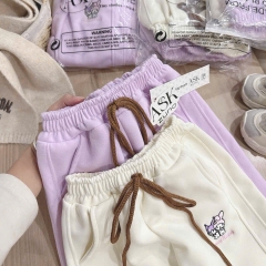 SET 2 QUẦN NỈ THÊU KUROMI CHO BÉ