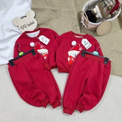 BỘ NỈ ĐỎ ÔNG GIÀ NOEL CHO BÉ