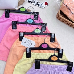 SET 5 QUẦN ĐÙI COTTON BÉ GÁI