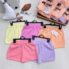SET 5 QUẦN ĐÙI COTTON BÉ GÁI