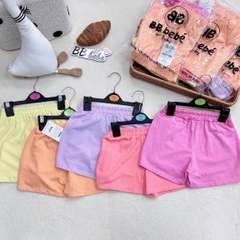 SET 5 QUẦN ĐÙI COTTON BÉ GÁI