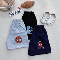 SET 3 QUẦN ĐÙI IN HÌNH SPIDERMAN CHO BÉ