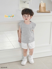 ÁO BA LỖ COTTON PHỐI TÚI TAG DA