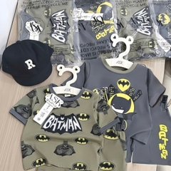 SET 2 BỘ CỘC TAY BATMAN TONE RÊU ĐẬM
