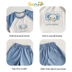 SET BA LỖ ĐÁP HÌNH IN NGỰC CHO BÉ