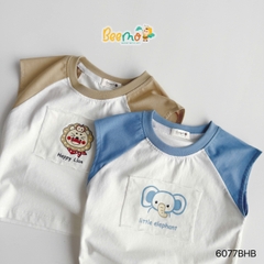 SET BA LỖ ĐÁP HÌNH IN NGỰC CHO BÉ