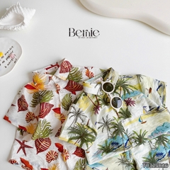 SET SƠ MI ĐŨI ĐI BIỂN HOẠTIẾT CHO BÉ