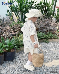 SET SƠ MI HOẠ TIẾT MÙA HÈ SCE CHO BÉ