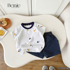 BỘ CỘC TAY IN TÀN HOẠ TIẾT MINI CHO BÉ
