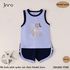 BỘ JINRO BA LỖ QUẦN VẠT CHO BÉ