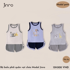 BỘ JINRO BA LỖ QUẦN VẠT CHO BÉ