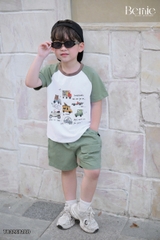 BỘ CỘC TAY RAGLAN CLEAN UP CHO BÉ