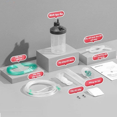 Máy tạo oxy y tế 93%  Yuwell 9F-5BW – Hỗ trợ bệnh nhân suy phổi, rối loạn hô hấp