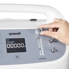 Máy tạo oxy y tế 93% Yuwell 8F-10W – Hỗ trợ bệnh nhân suy phổi, rối loạn hô hấp