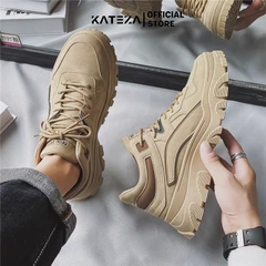Giày Bốt Martin Nam KTZ93 Cổ Cao Chất Da Đẹp Thời Trang Thu Đông Năng Động Trẻ Trung Nam Tính Đủ Size Từ 39 Đến 44