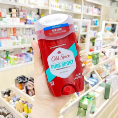 LĂN KHỬ MÙI DẠNG SÁP OLD SPICE PURE SPORT HIGH ENDURANCE DEODORANT ALUMINUM FREE 68G