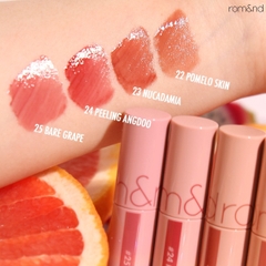 Son Tint Lì, Lên Màu Chuẩn, Cho Đôi Môi Căng Mọng Romand Juicy Lasting Tint - Bare Juicy Lasting 5.5g 23